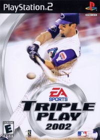 Triple Play 2002 Playstation 2 box art